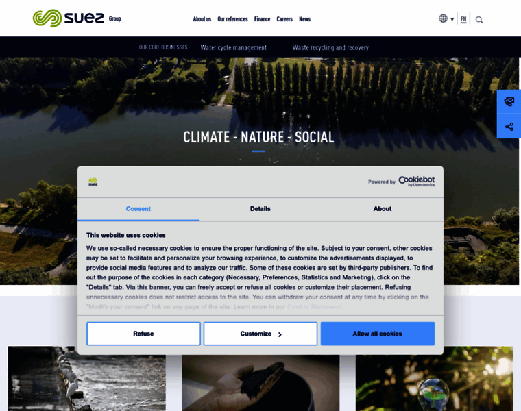 Suez.com thumbnail