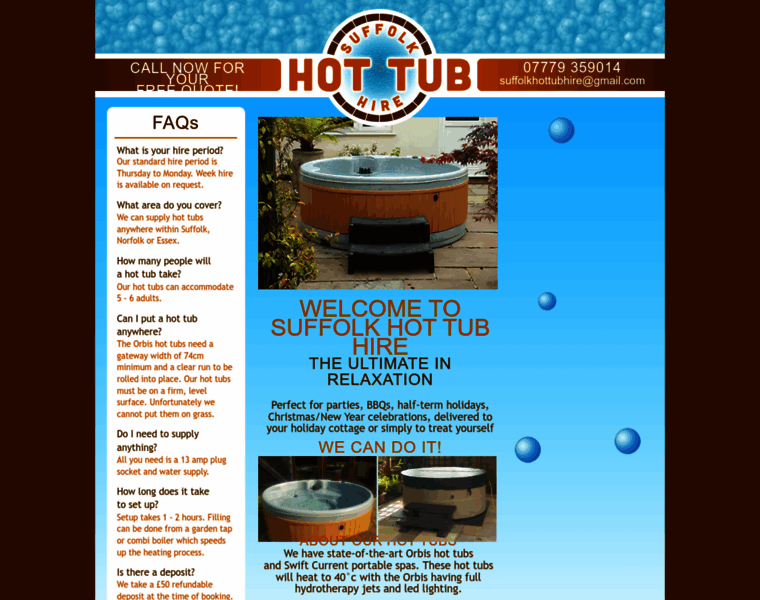 Suffolkhottub-hire.co.uk thumbnail