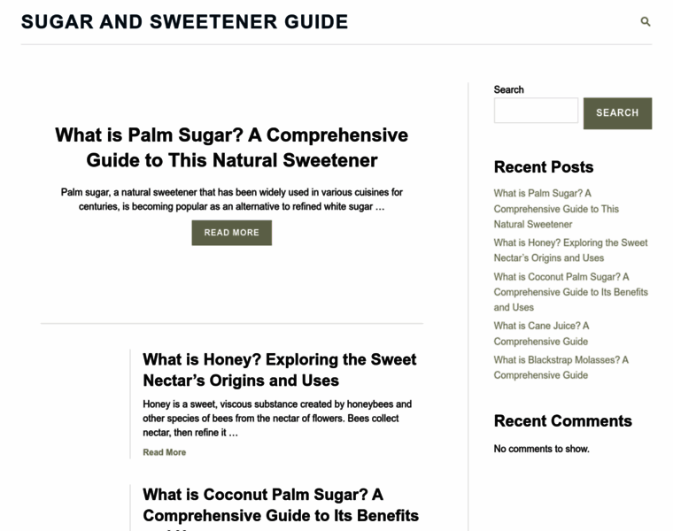 Sugar-and-sweetener-guide.com thumbnail