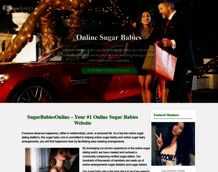 Sugarbabiesonline.com thumbnail