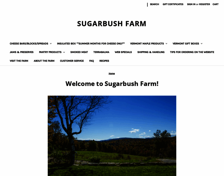 Sugarbushfarm.com thumbnail