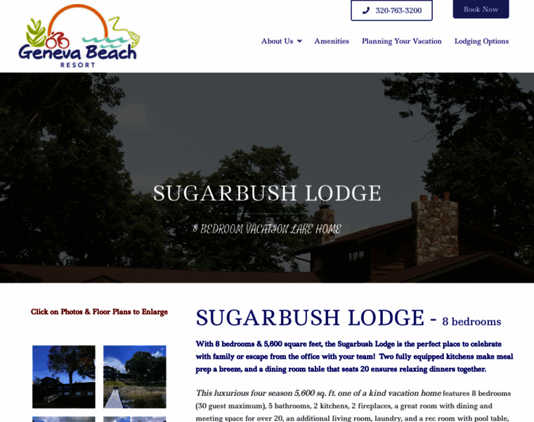 Sugarbushlodge.com thumbnail
