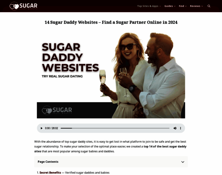 Sugardaddywebsite.pro thumbnail