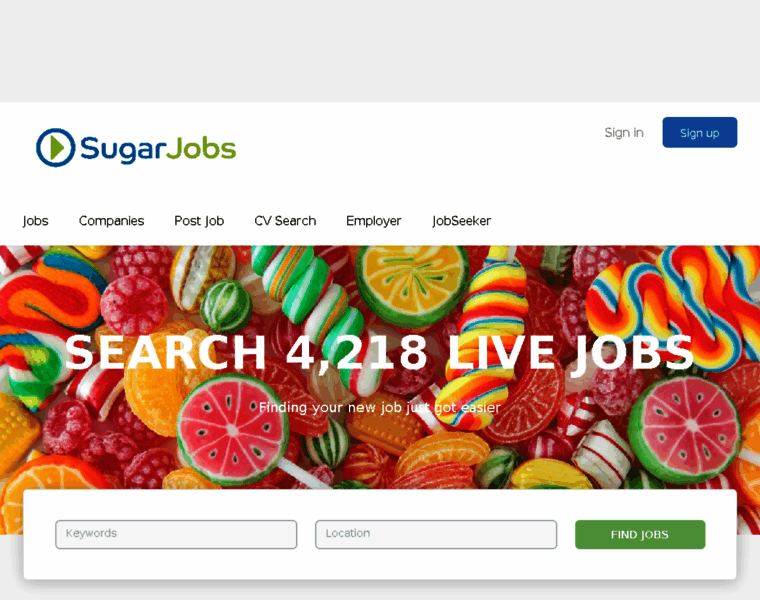 Sugarjobs.com thumbnail