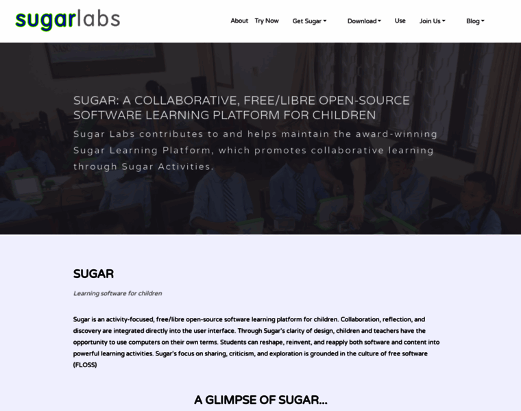 Sugarlabs.org thumbnail