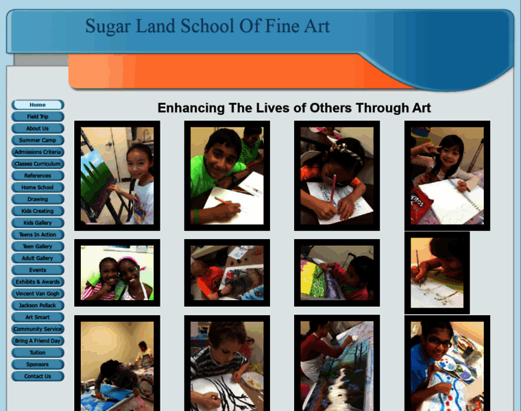 Sugarlandschooloffineart.com thumbnail