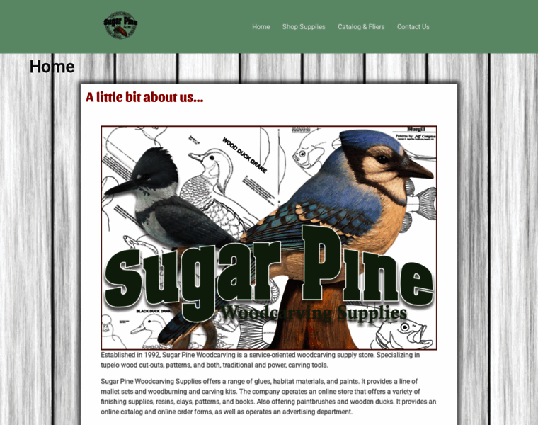 Sugarpinewoodcarving.com thumbnail