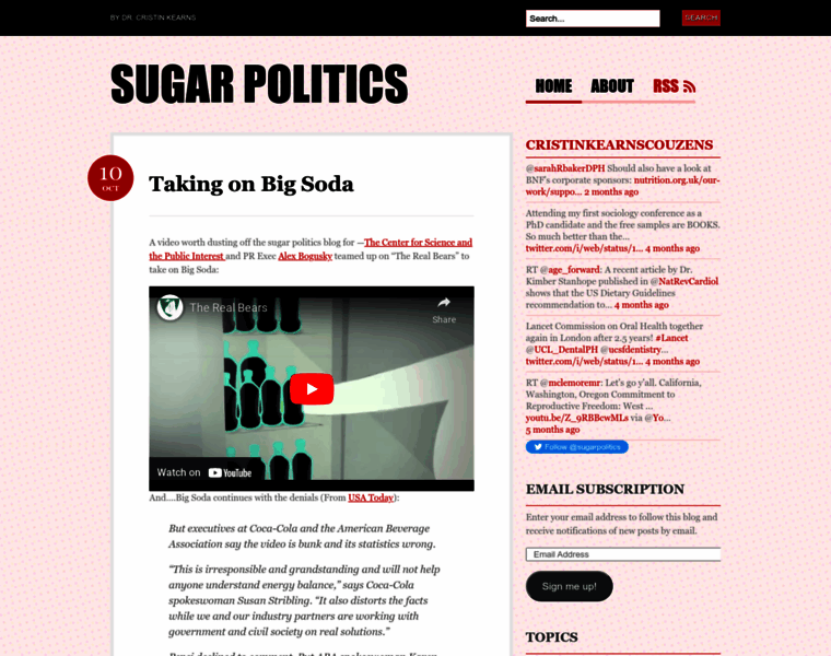 Sugarpolitics.com thumbnail