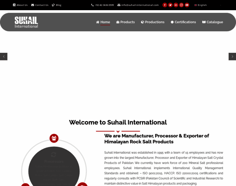 Suhail-international.com thumbnail