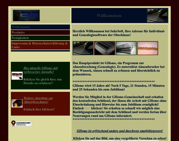 Suhrsoft.de thumbnail