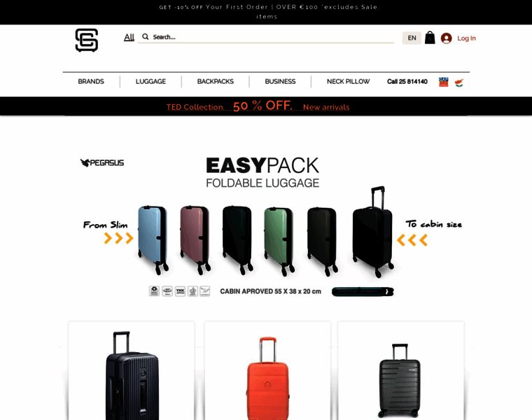 Suitcasecenter.com thumbnail