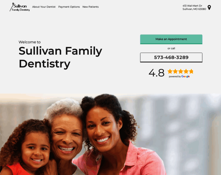 Sullivanfamilydentistry.com thumbnail