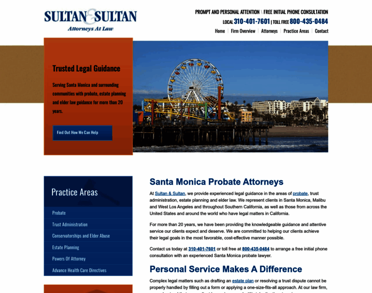Sultanlaw.com thumbnail