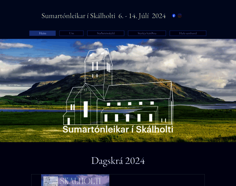 Sumartonleikar.is thumbnail