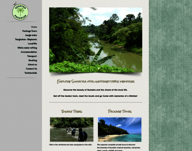 Sumatraparadise.com thumbnail