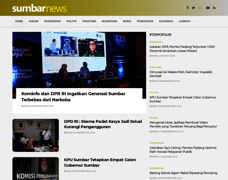 Sumbarnews.com thumbnail