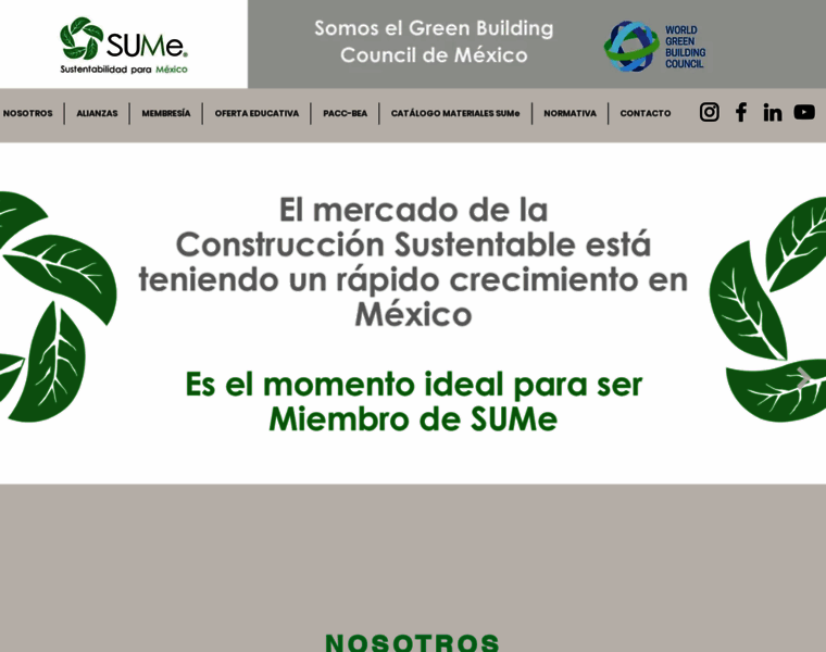 Sume.org.mx thumbnail