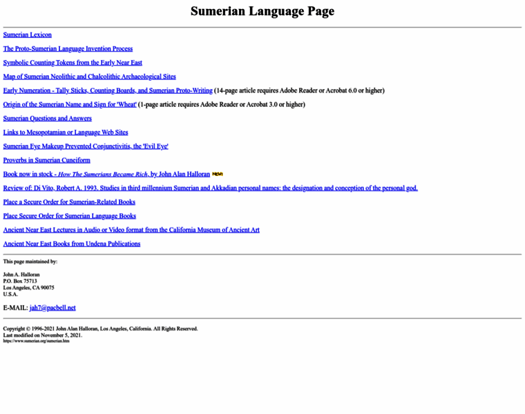 Sumerian.org thumbnail
