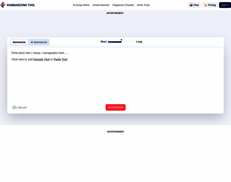 Summarizingtool.net thumbnail