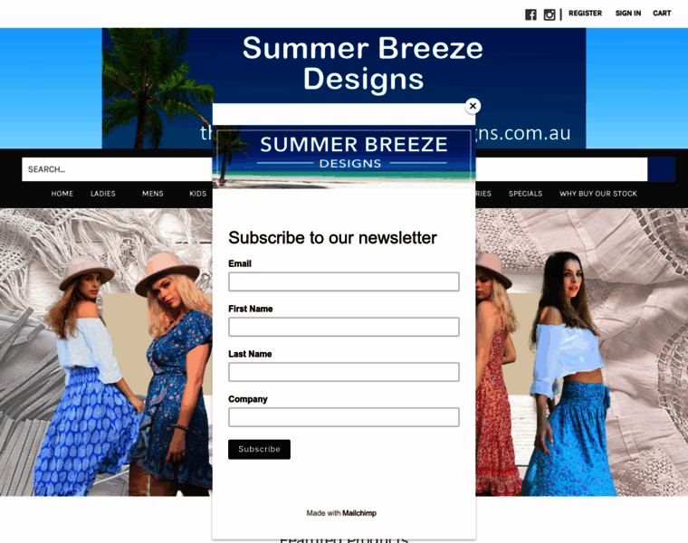 Summerbreezedesigns.com.au thumbnail