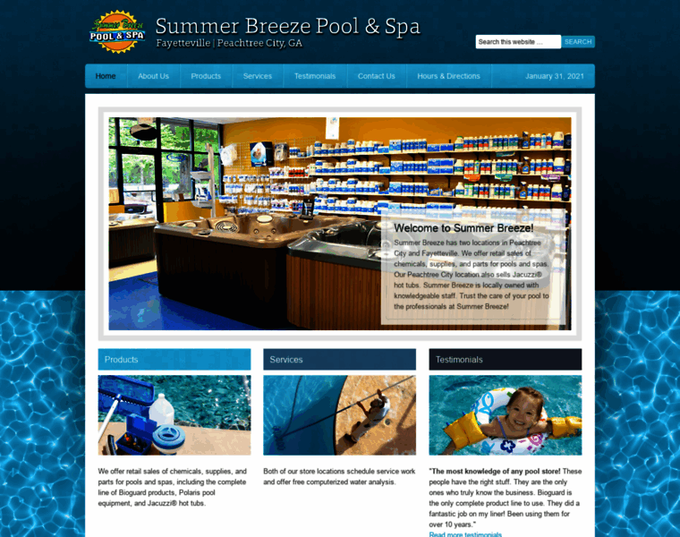 Summerbreezepoolandspa.com thumbnail Summerbreezepoolandspa.com thumbnail