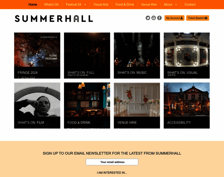 Summerhall.co.uk thumbnail