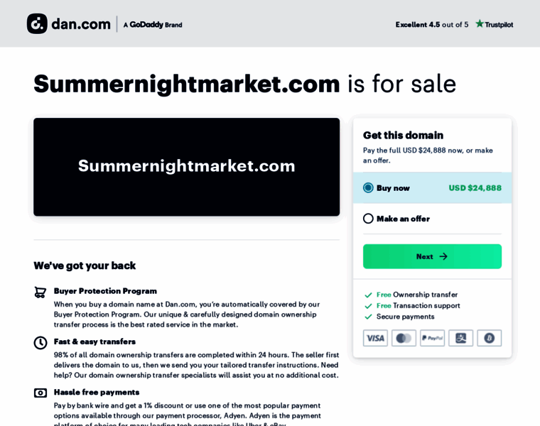 Summernightmarket.com thumbnail
