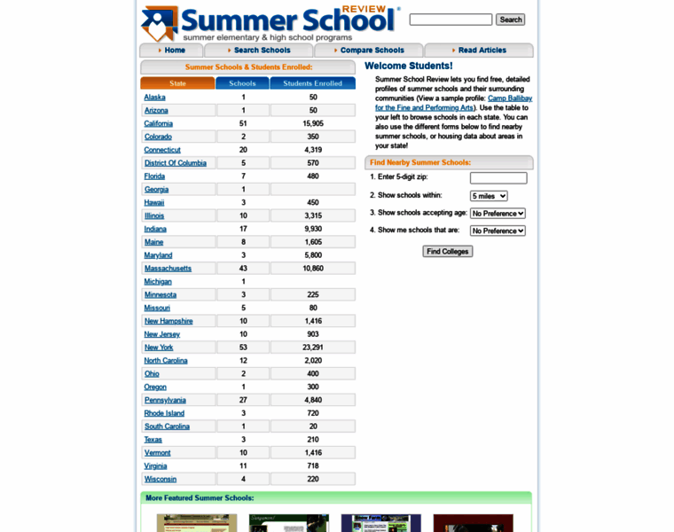 Summerschoolreview.com thumbnail
