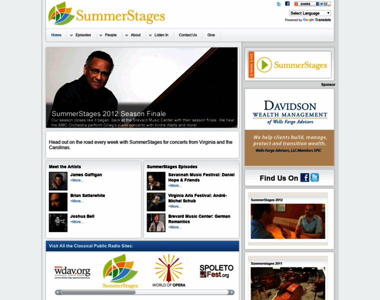 Summerstages.net thumbnail
