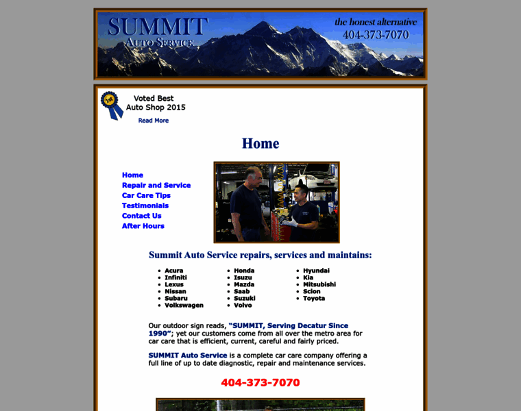 Summitautoservice.com thumbnail
