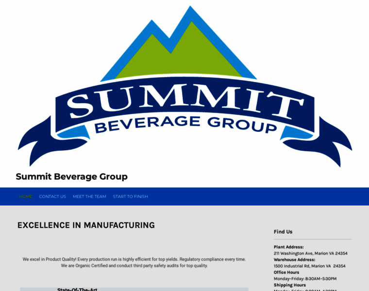 Summitbeveragegroup.com thumbnail