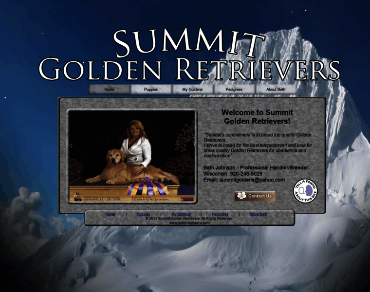 Summitgoldens.com thumbnail