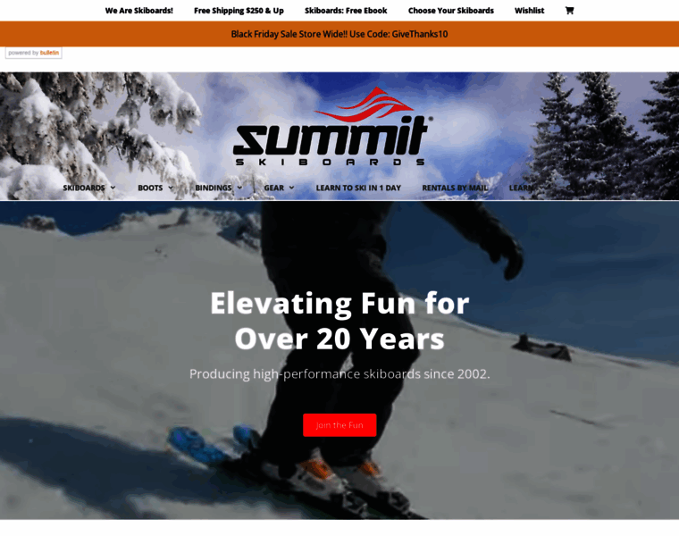 Summitskiboards.com thumbnail