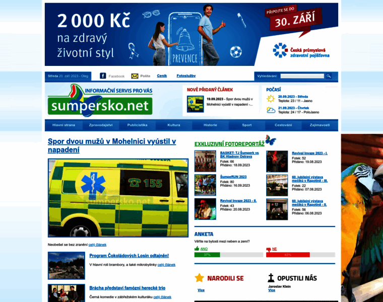 Sumpersko.net thumbnail