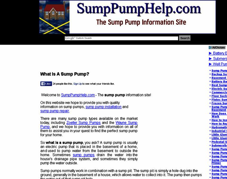 Sumppumphelp.com thumbnail