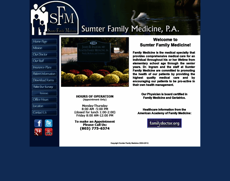 Sumterfamilymedicine.com thumbnail