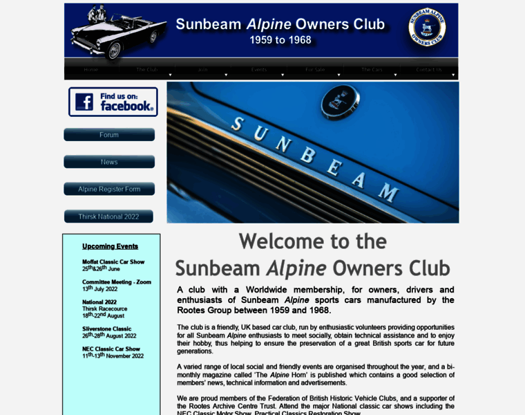 Sunbeamalpineowners.club thumbnail
