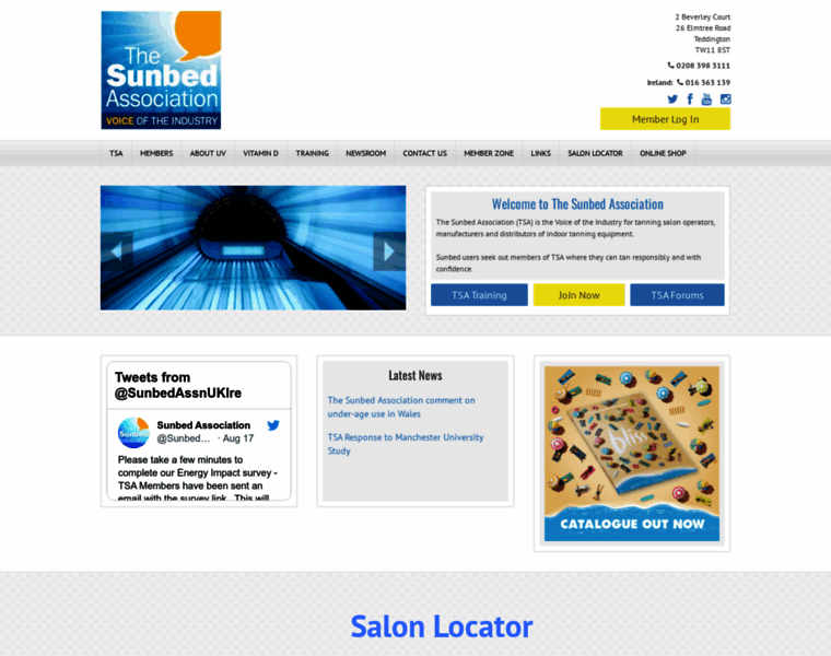 Sunbedassociation.org.uk thumbnail