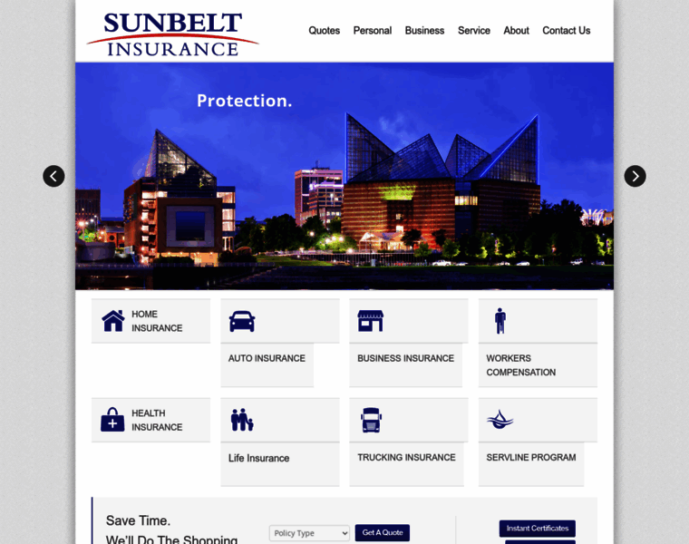 Sunbeltinsurance.net thumbnail