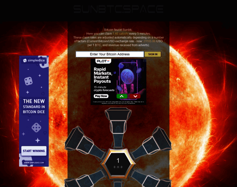 Sunbtc.space thumbnail