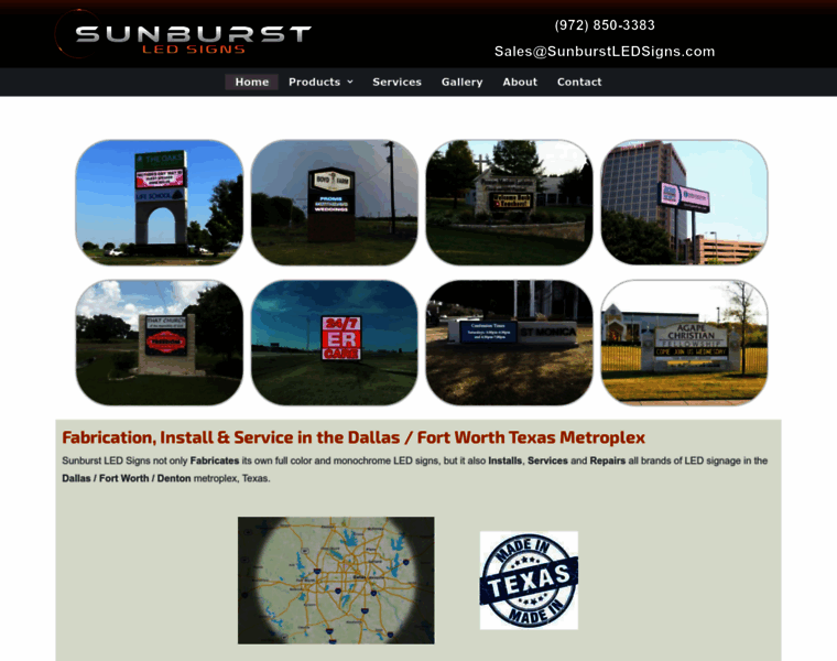 Sunburstledsigns.com thumbnail