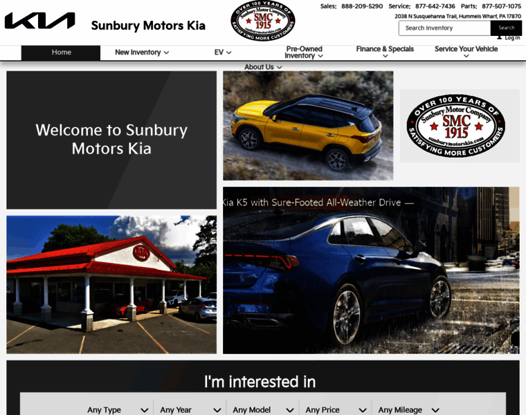 Sunburymotorskia.com thumbnail