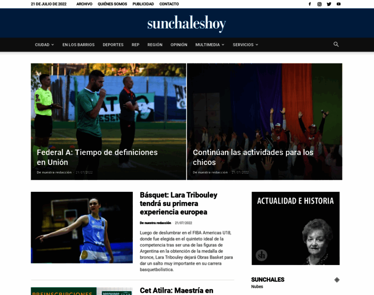 Sunchaleshoy.com.ar thumbnail