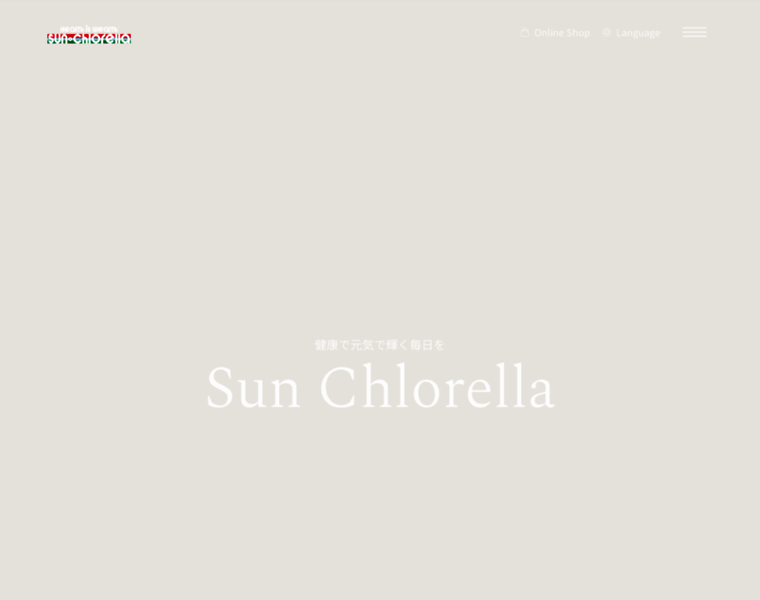 Sunchlorella.co.jp thumbnail