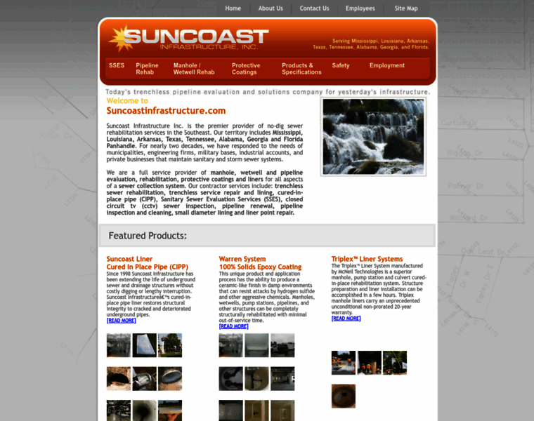 Suncoastinfrastructure.com thumbnail