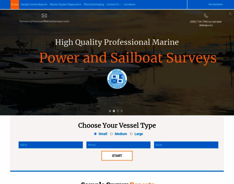 Suncoastmarinesurveyor.com thumbnail