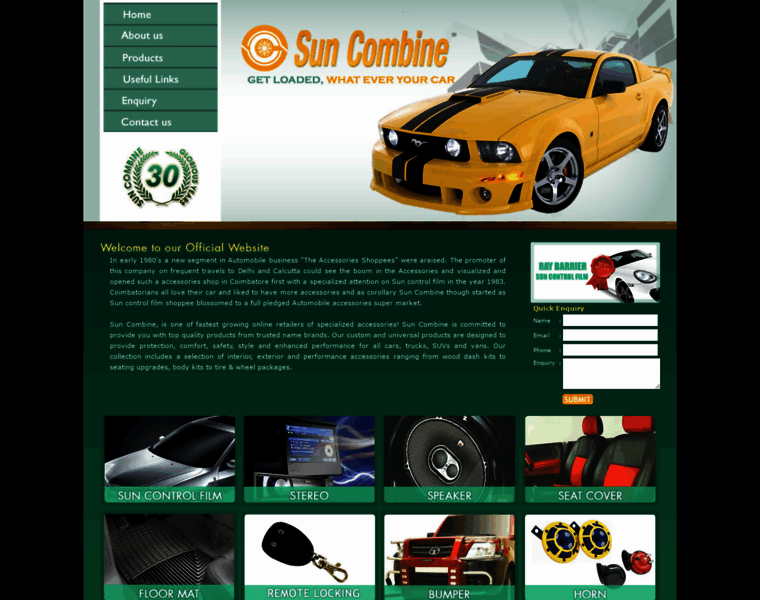 Suncombine.com thumbnail