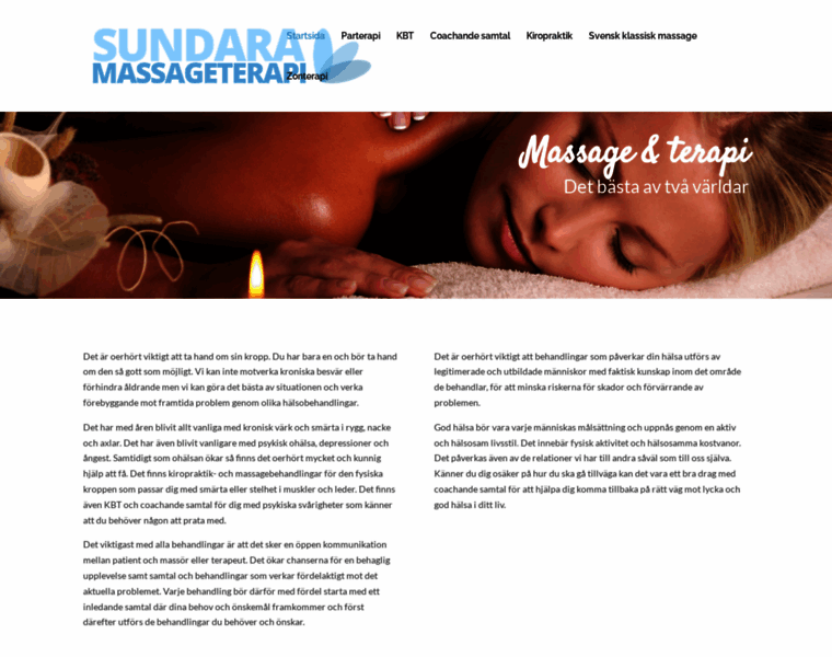 Sundara-massageterapi.se thumbnail