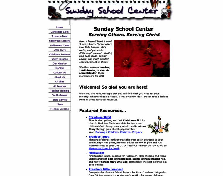 Sunday-school-center.com thumbnail