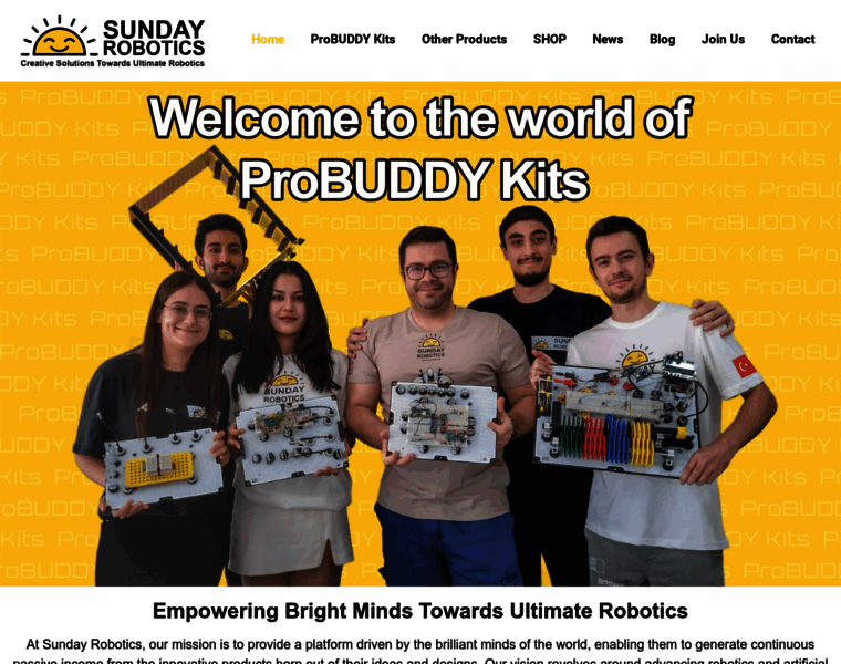Sundayrobotics.com thumbnail